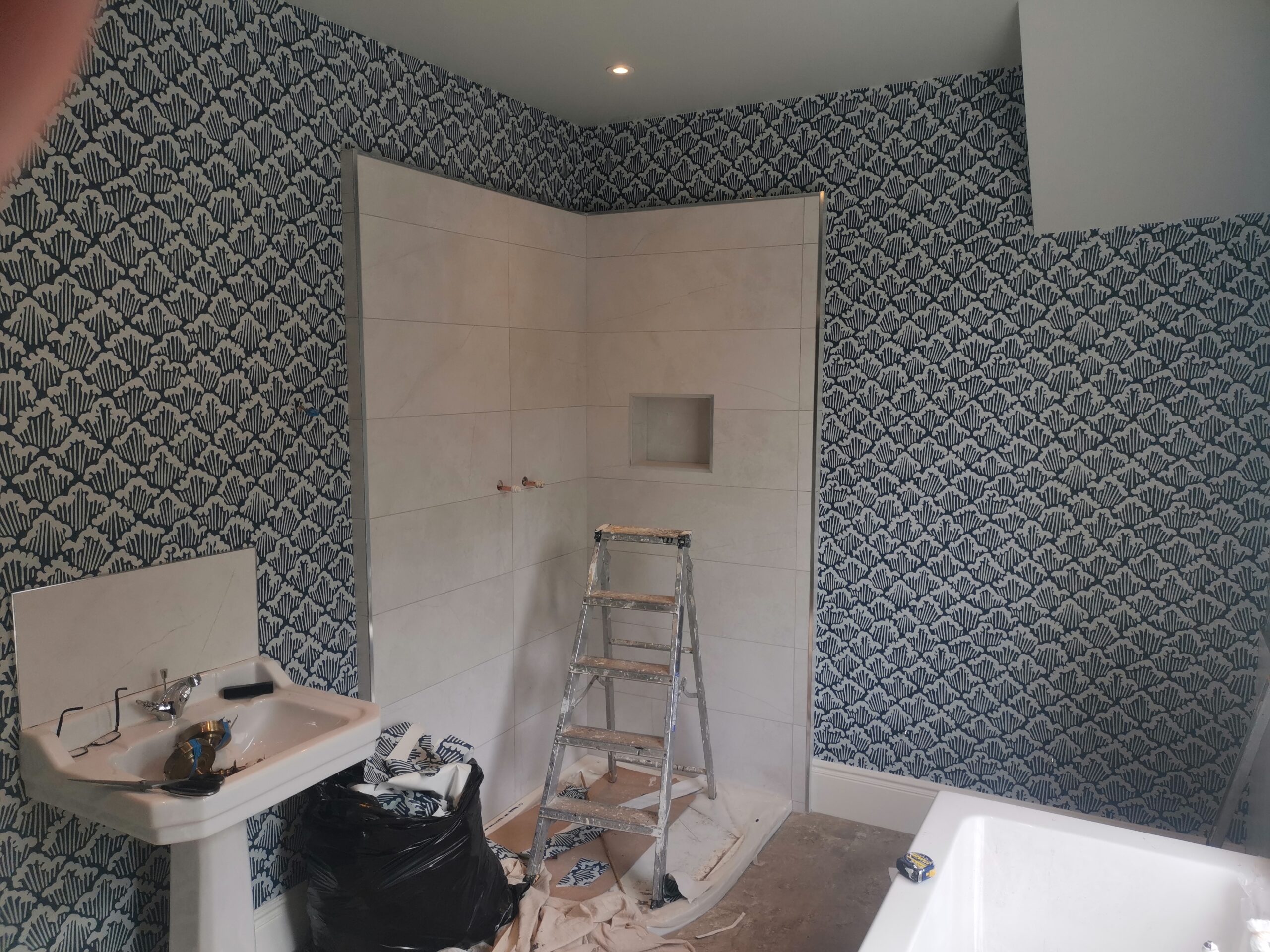 wallpapering frenchay