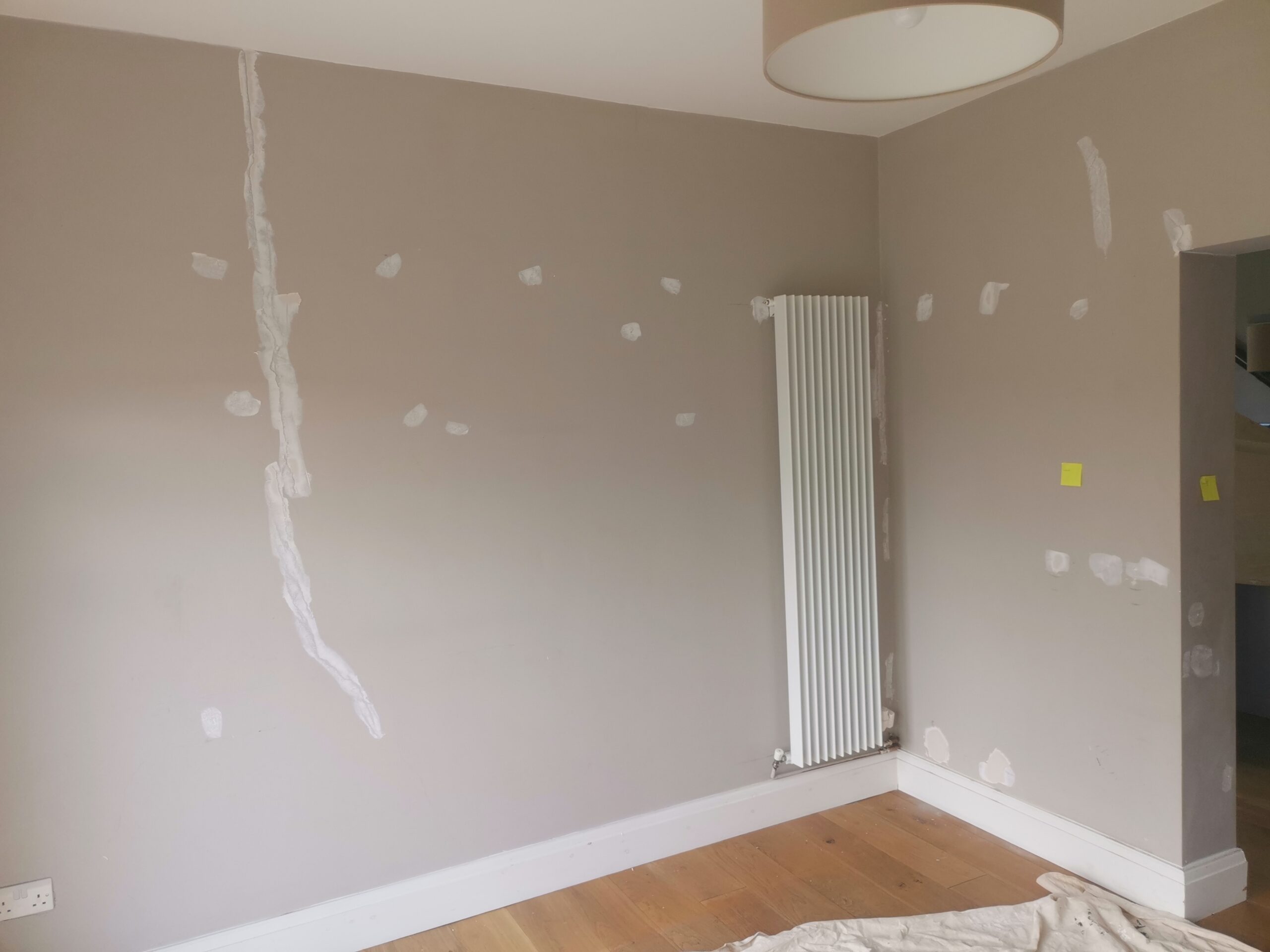 preparing for decorating Frenchay